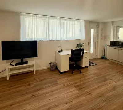 TV/Unterhaltungsangebot in der Unterkunft 1-Zimmer-Appartment ruhig & naturnah