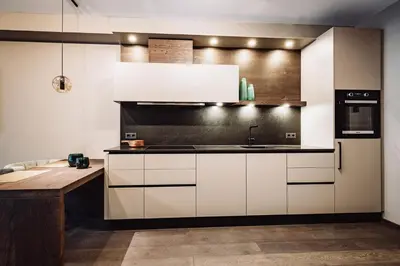 Küche/Küchenzeile in der Unterkunft Dillhof Apartments