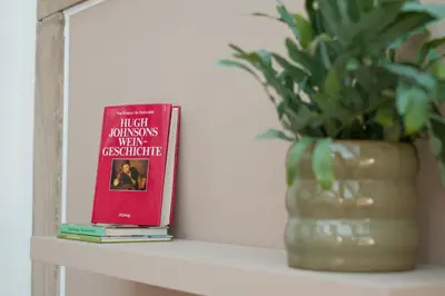 Die Bibliothek in der Ferienwohnung