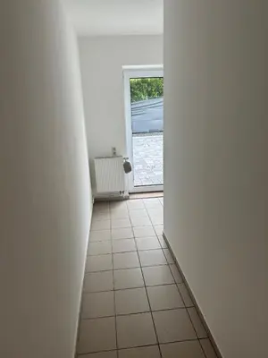Grundriss der Unterkunft 3 Schlafzimmer, Wohnzimmer, Küche, Bad, Terrasse, Parkplatz