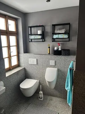 Ein Badezimmer in der Unterkunft Bretten Suites