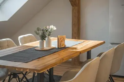 Grundriss der Unterkunft TOP Apartments - Modernes Appartement im Stadtzentrum - Klima - Netflix
