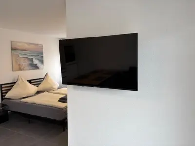 TV/Unterhaltungsangebot in der Unterkunft Appartement Waldruhe