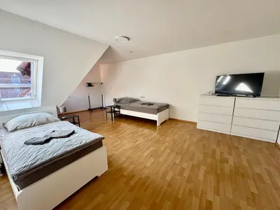 TV/Unterhaltungsangebot in der Unterkunft GEM01 Apartment near Heilbronn