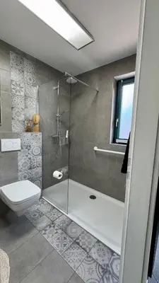 Ein Badezimmer in der Unterkunft Ferienapartment Elegance