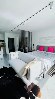 Ein Bett oder Betten in einem Zimmer der Unterkunft Ferienapartment Elegance