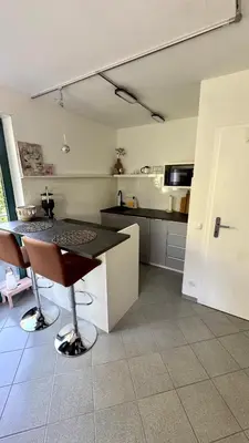 Küche/Küchenzeile in der Unterkunft Ferienapartment Elegance