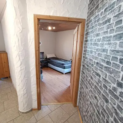 Ein Bett oder Betten in einem Zimmer der Unterkunft Haus Neckarblick