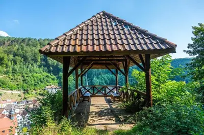 Naturlandschaft in der Nähe der Ferienwohnung
