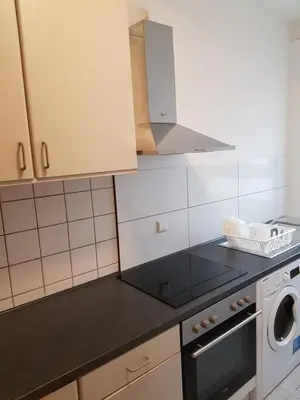 Küche/Küchenzeile in der Unterkunft Augustenburgstr 34 Karlsruhe Whg 10