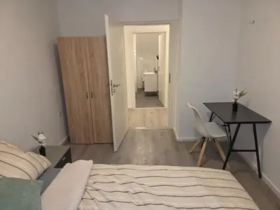 Ein Bett oder Betten in einem Zimmer der Unterkunft Wohlfühl-Insel