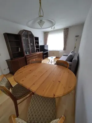 Ein Sitzbereich in der Unterkunft Ferienwohnung Karlsruhe