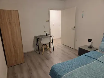 Ein Bett oder Betten in einem Zimmer der Unterkunft Wohlfühl-Insel 2