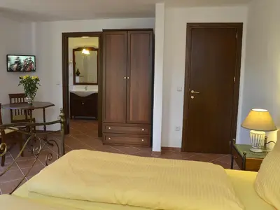 Ein Bett oder Betten in einem Zimmer der Unterkunft Hotel Restaurant La Corona