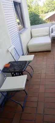 Ein Sitzbereich in der Unterkunft Apartment für max 5 Personen - privater Gastgeber