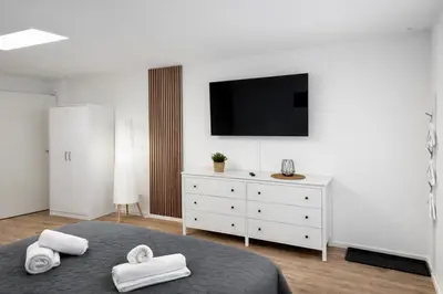 TV/Unterhaltungsangebot in der Unterkunft WINETIME - Apartment Roschbach - für bis zu 2 Personen - idyllisch an den Weinbergen der südlichen Weinstraße zwischen Landau und Neustadt gelegen