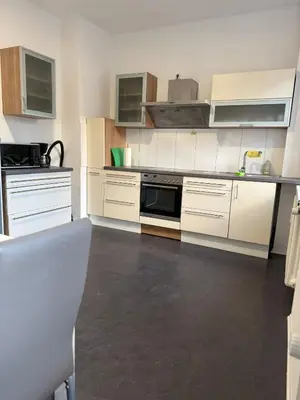 Küche/Küchenzeile in der Unterkunft Wohnquartier GbR