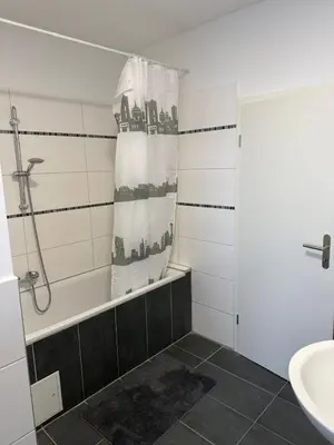 Ein Badezimmer in der Unterkunft Wohnquartier GbR