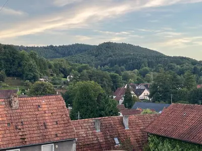 Naturlandschaft in der Nähe des Ferienhauses