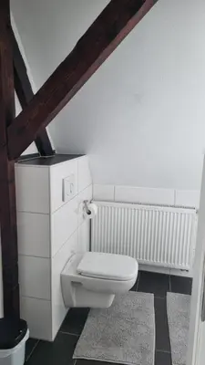 Ein Badezimmer in der Unterkunft Ferienwohnung Luitpold 21