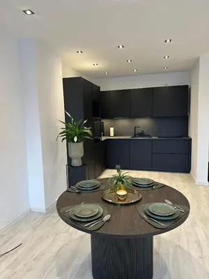 Küche/Küchenzeile in der Unterkunft Good Vibes Luxury Homes