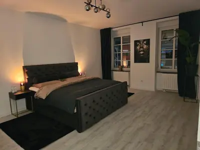 Ein Bett oder Betten in einem Zimmer der Unterkunft Good Vibes Luxury Homes