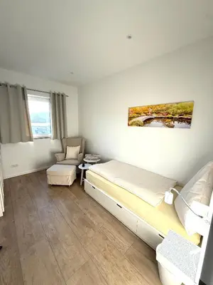 Ein Sitzbereich in der Unterkunft B3 Boardinghouse bei Becker