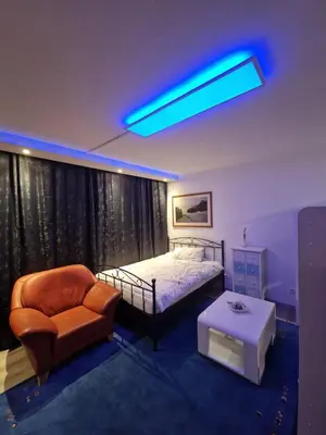 Ein Bett oder Betten in einem Zimmer der Unterkunft quiet apartment 2