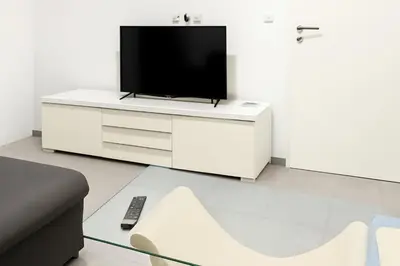 TV/Unterhaltungsangebot in der Unterkunft City Apartment Bequem