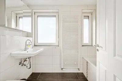 Ein Badezimmer in der Unterkunft GU03 Monteursunterkunft in Griesheim!