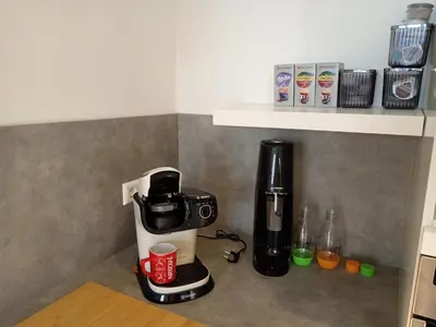 Kaffee-/Teezubehör in der Unterkunft Exclusive new apartment