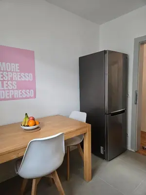 Küche/Küchenzeile in der Unterkunft The Blue House