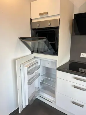 Küche/Küchenzeile in der Unterkunft Modern new-build apartment