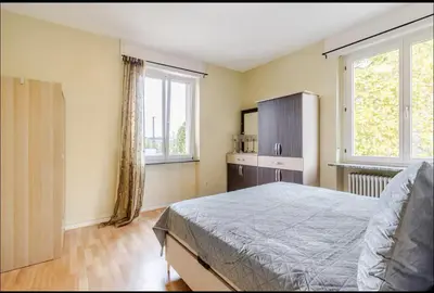 Ein Bett oder Betten in einem Zimmer der Unterkunft Worms City Apartment