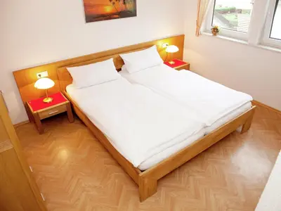 Ein Bett oder Betten in einem Zimmer der Unterkunft Rückzugsort in Mossautal-Hüttenthal