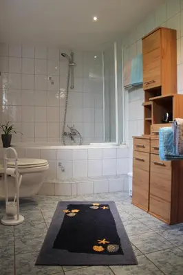 Ein Badezimmer in der Unterkunft Ferienhaus Wingarda