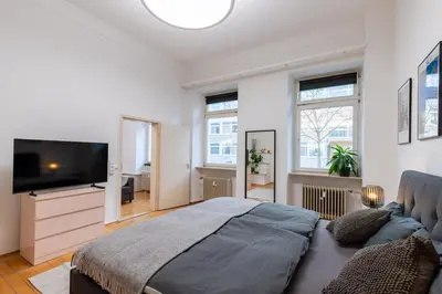 TV/Unterhaltungsangebot in der Unterkunft Modern apartment in a central location