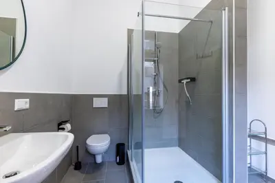 Ein Badezimmer in der Unterkunft Modern apartment in a central location