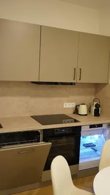 Küche/Küchenzeile in der Unterkunft Deluxe Apartment Altstadt Luxus Klimaanlage