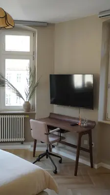 TV/Unterhaltungsangebot in der Unterkunft Deluxe Apartment Altstadt Luxus Klimaanlage