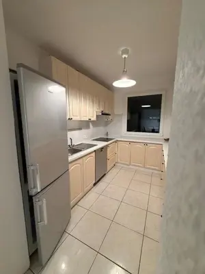 Küche/Küchenzeile in der Unterkunft Apartment auf dem Betzenberg