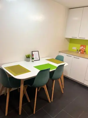 Küche/Küchenzeile in der Unterkunft FlexStay Room 10