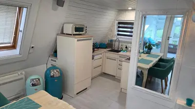 Küche/Küchenzeile in der Unterkunft Villa Aurora