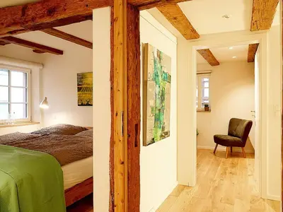 Ein Bett oder Betten in einem Zimmer der Unterkunft 
