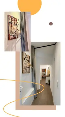 Grundriss der Unterkunft Modernes Apartment nahe Ludwigsburg & Stuttgart Parkplatz Optimale Lage