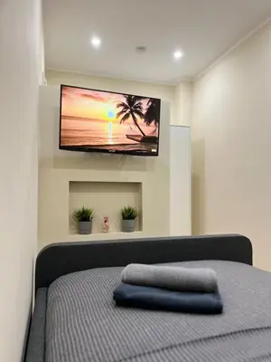 TV/Unterhaltungsangebot in der Unterkunft Live-In Room 7