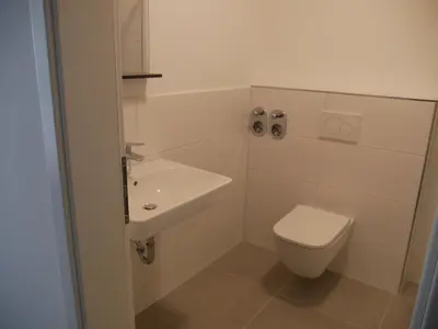 Ein Badezimmer in der Unterkunft Herrnsheim Appartements
