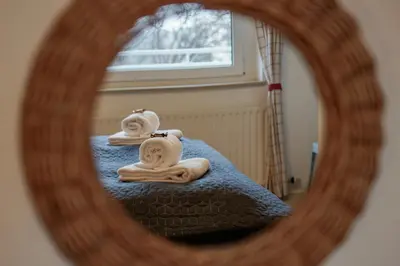 Grundriss der Unterkunft Gemütliche 2-Zi-Whg mit Balkon im Süden von HD