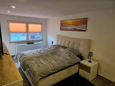 Ein Bett oder Betten in einem Zimmer der Unterkunft Sebastian's Chalet Royal