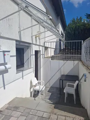 Ein Balkon oder eine Terrasse in der Unterkunft Perfekt für Firmen, Pendler, berufliche Übernachtungen